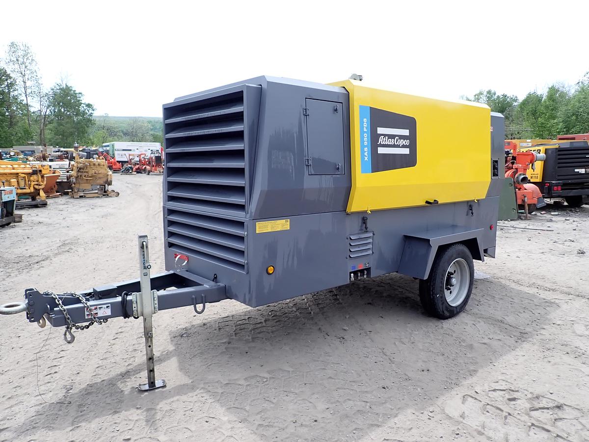 Used 2020 Atlas Copco XAS950 PD8 Air Compressor