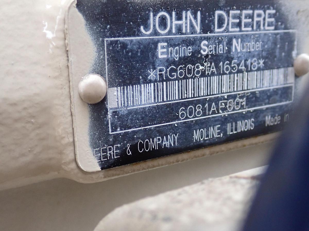 Used John Deere 6081AF001 Diesel Power Unit