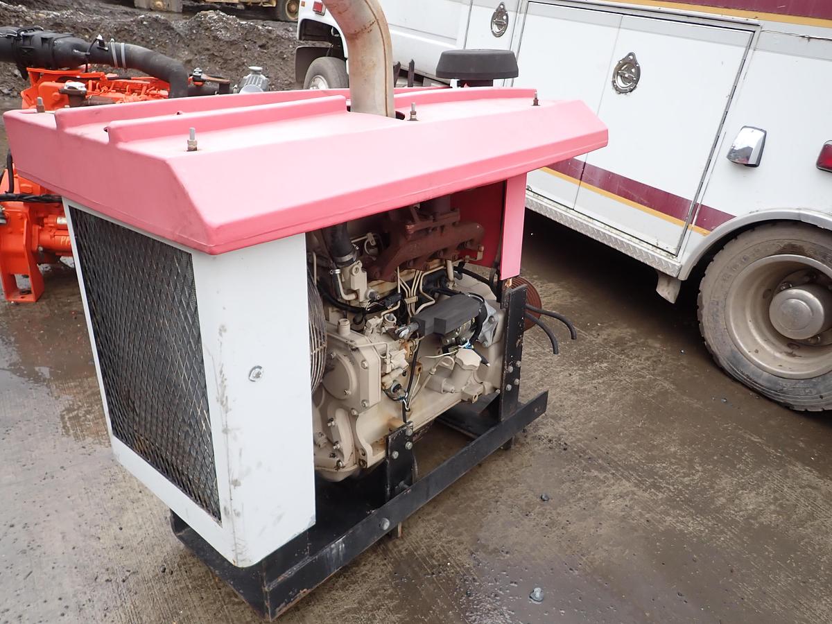 Used 2002 John Deere 4045TF250 Turbo Diesel Engine POWER UNIT! 572 HOURS!