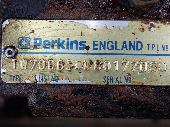 Used Perkins 6.3544 Diesel Engine TW70065