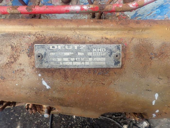 Used Deutz BF6L913 Turbo Diesel Engine POWER UNIT! VIDEO! PTO Clutch Trojan Loader