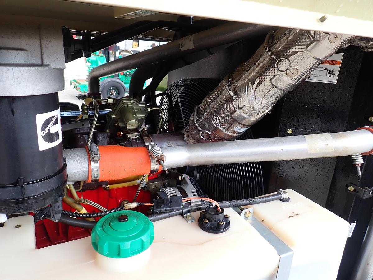 Used 2023 Doosan P425/HP375 Air Compressor 512 HOURS