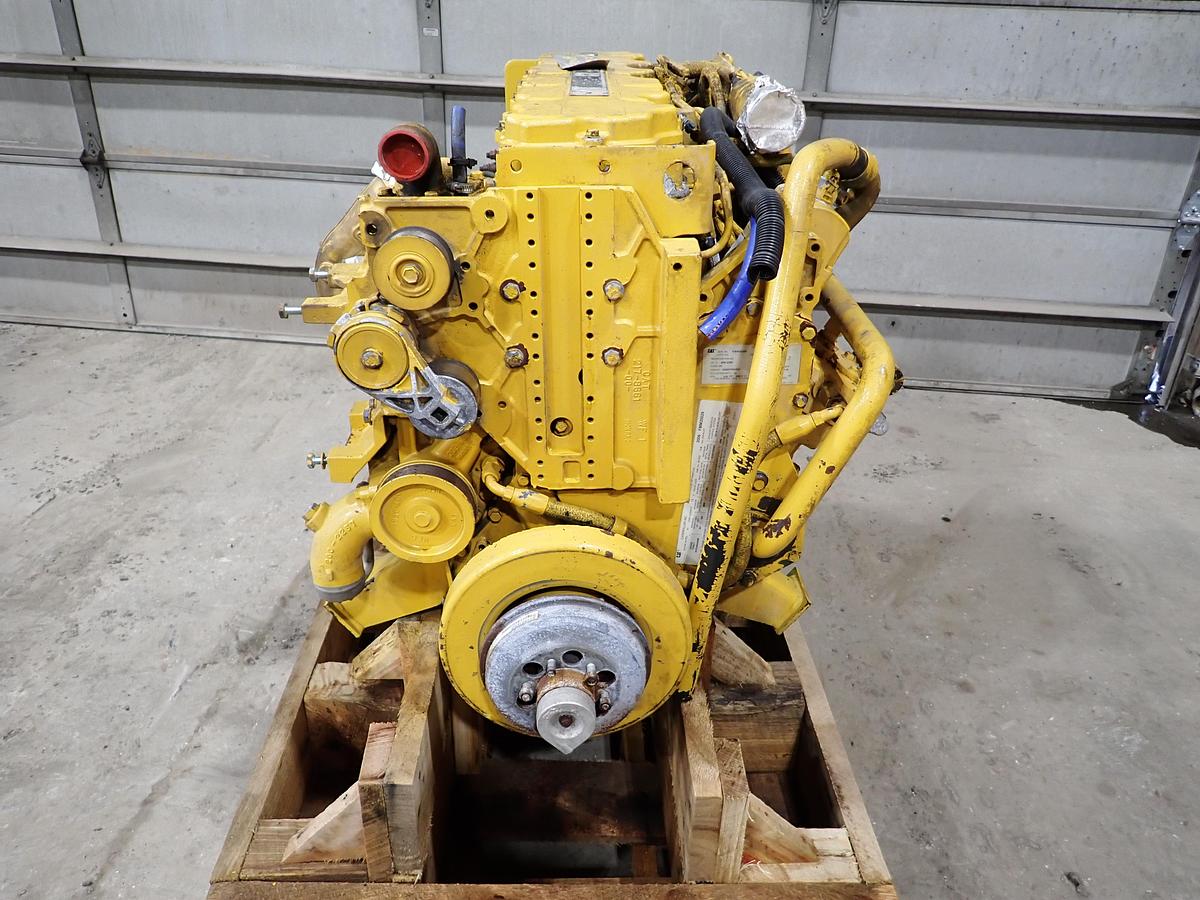 Used 2008 CAT C7 Diesel Engine GOV'T SURPLUS 330 HP