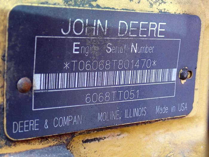 Used John Deere 6068TT051 Diesel Engine 200LC Excavator