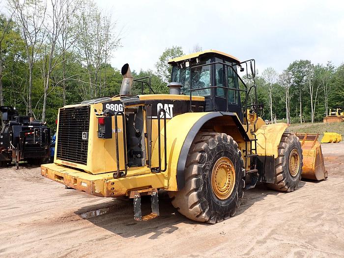 Used 2004 Caterpillar 980G Series II Wheel Loader CLEAN! Loadrite Scales 7 Yard Bkt