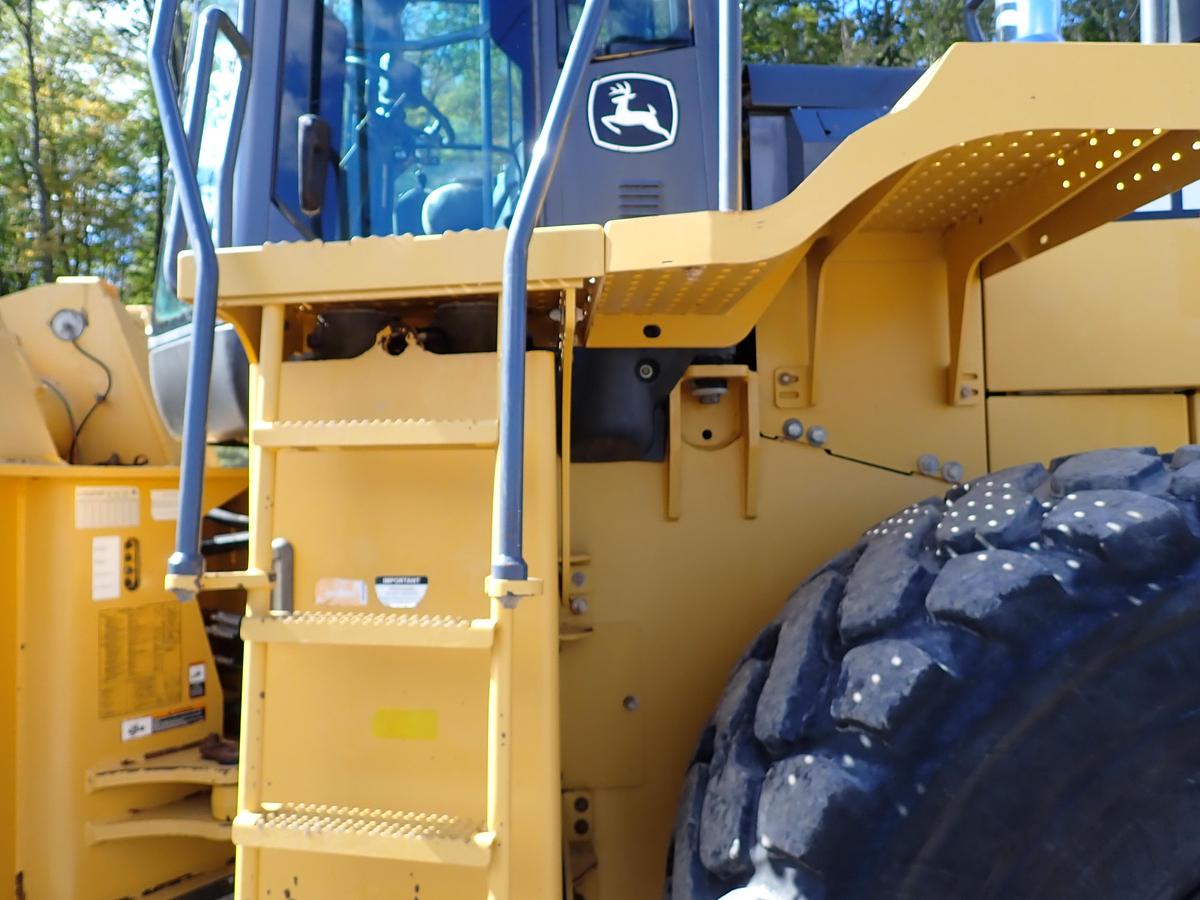 Used 2015 John Deere 844K II Wheel Loader HIGH LIFT