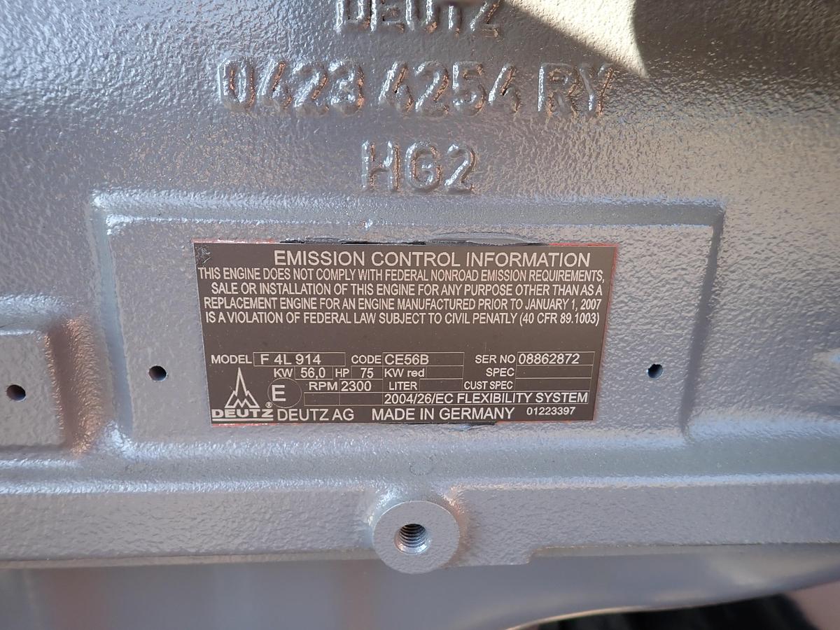 Deutz F4L914 UNUSED Diesel Engine POWER UNIT