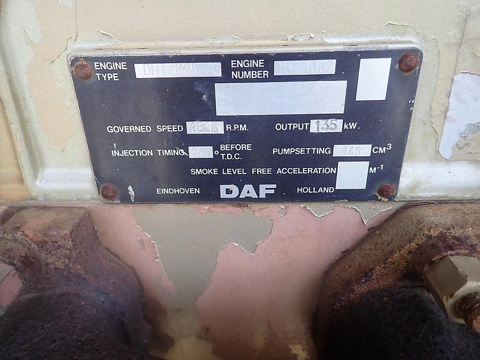Used DAF DHT-825-AG Turbo Diesel Engine RARE! GOOD RUNNERS 2 AVAIL DHT825
