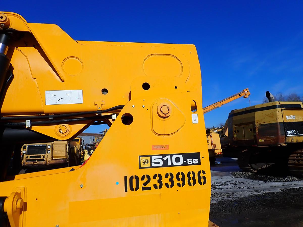 Used 2018 JCB 510-56 10K Telehandler