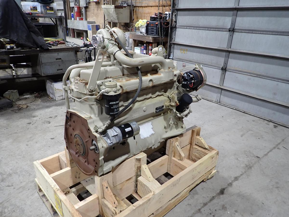 Refurbished John Deere 6059T Diesel Engine GOVT SURPLUS REMAN