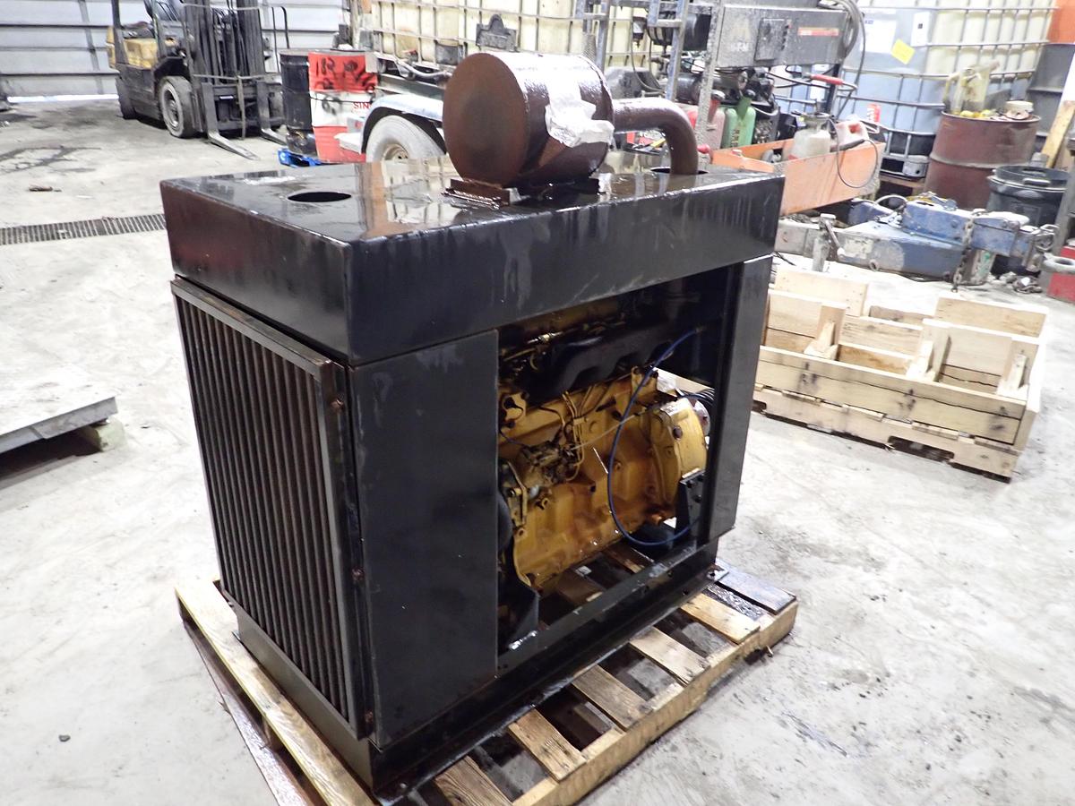 Used John Deere 4039DF001 Diesel Engine POWER UNIT PTO CLUTCH