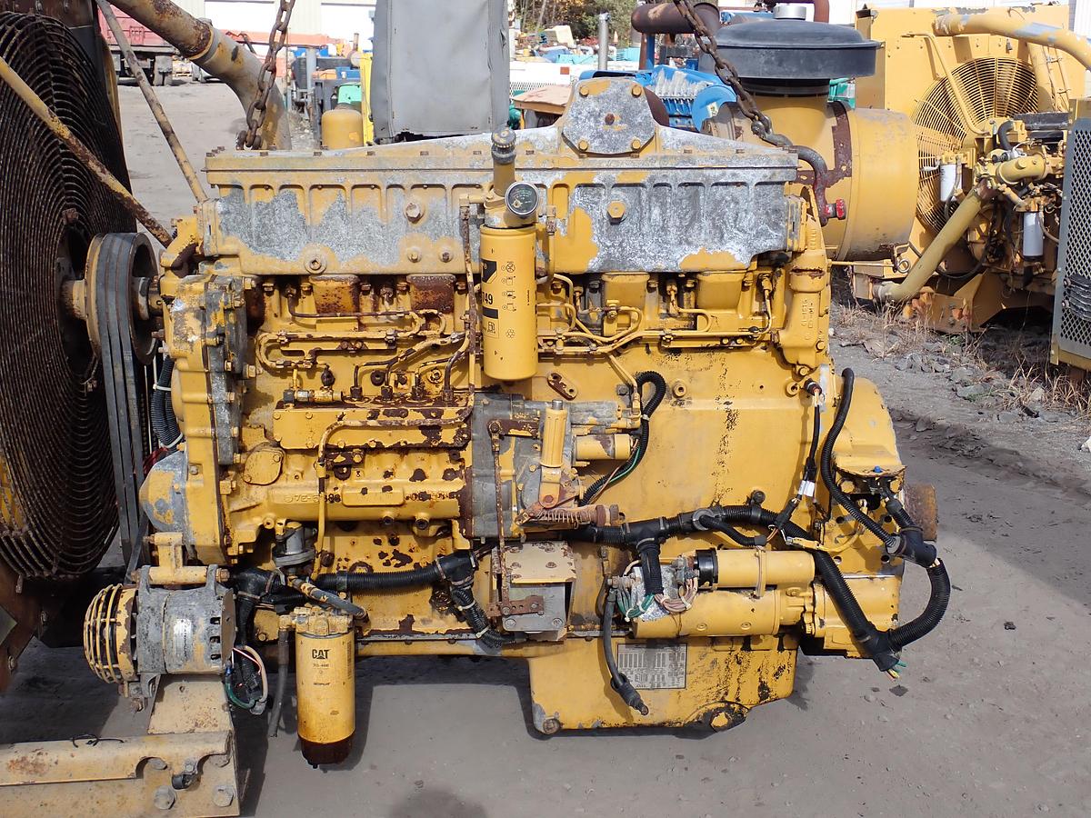 Used 1999 CAT 3406B Diesel Engine POWER UNIT AR 130-9415 519 HP
