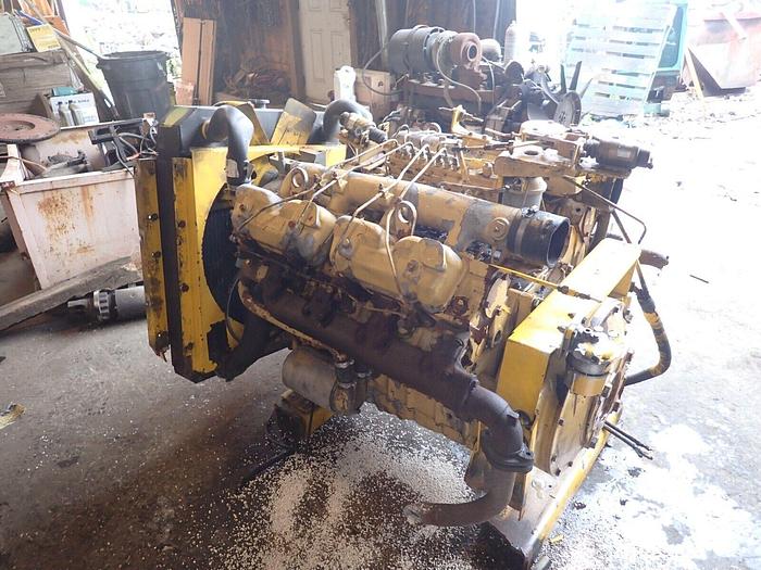 Used Perkins V8-540 Diesel Engine GOOD RUNNER! VIDEO! V8.540 Massey Tractor