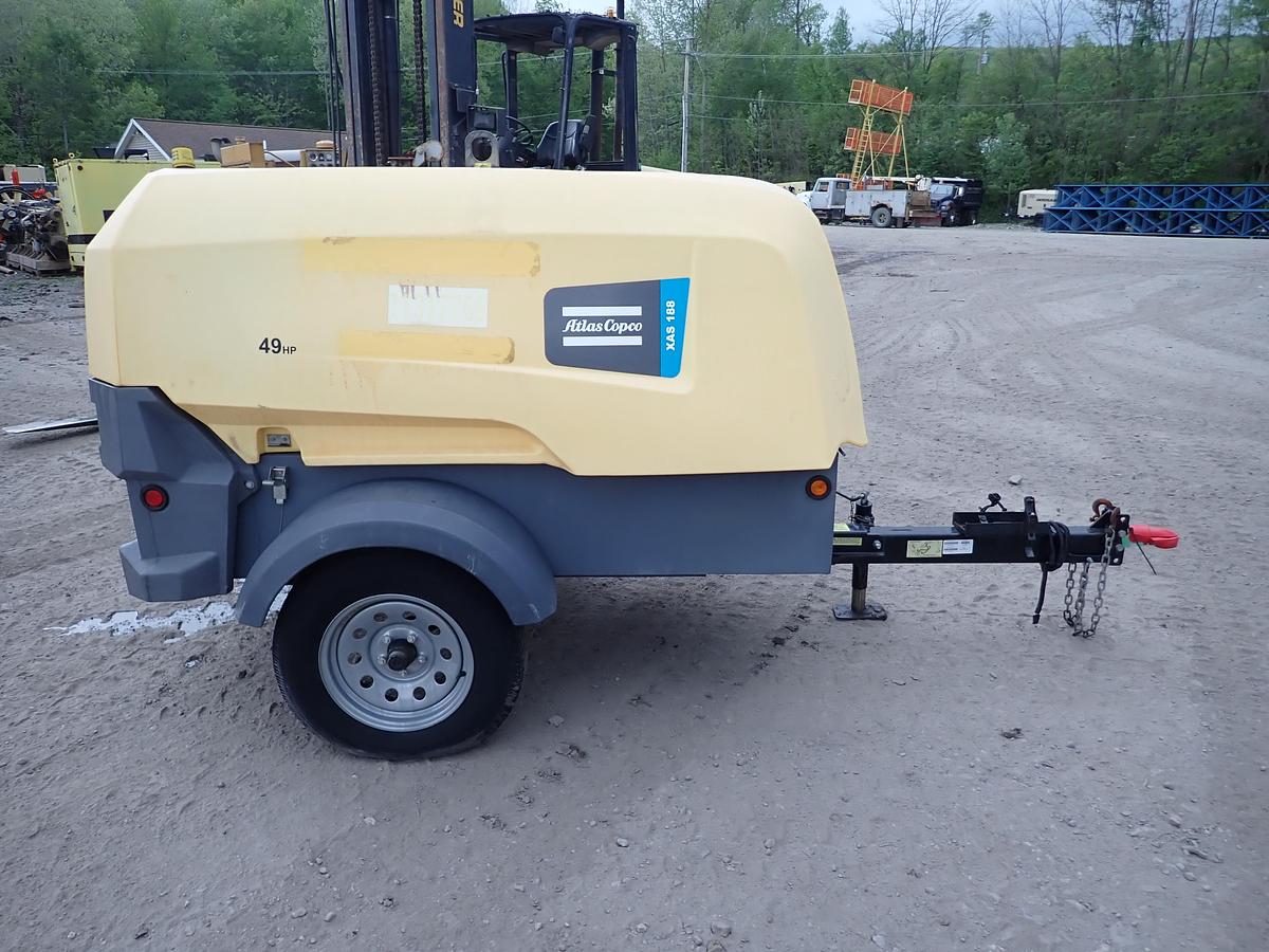 Used 2021 Atlas Copco XAS188 KD8 Air Compressor