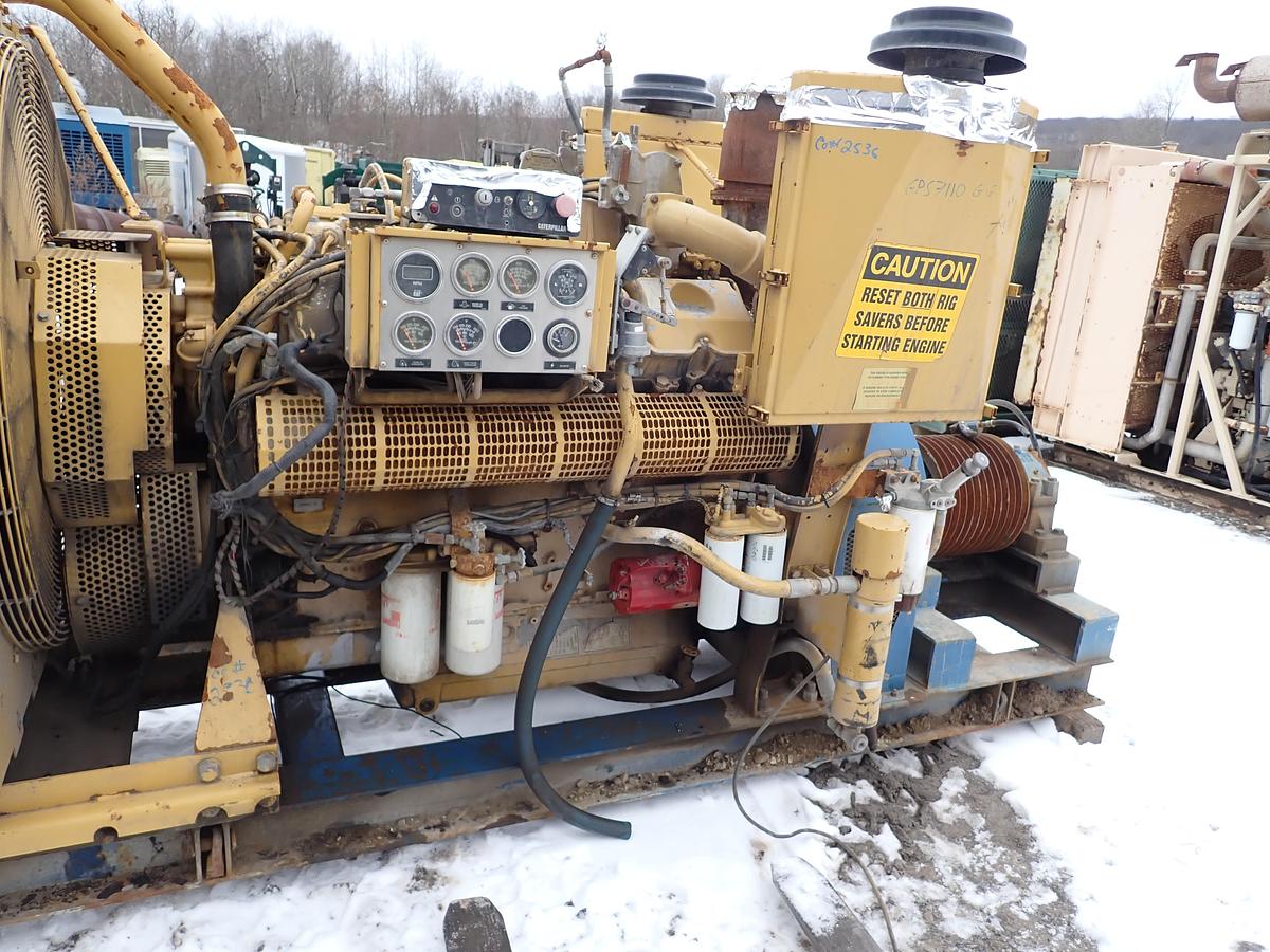 Used 2001 CAT 3412E Diesel Engine POWER UNIT! AR 156-7211