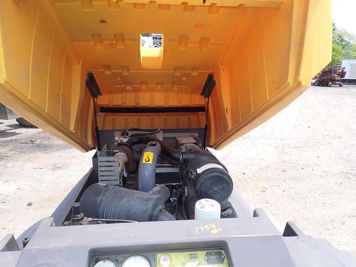 Used 2012 Atlas Copco XAS185JD7 185 CFM Air Compressor