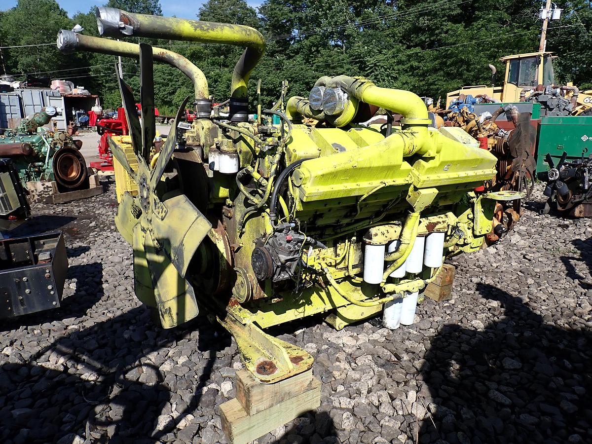 Used 1993 Cummins KTA38 Turbo Diesel Engine CPL 8090