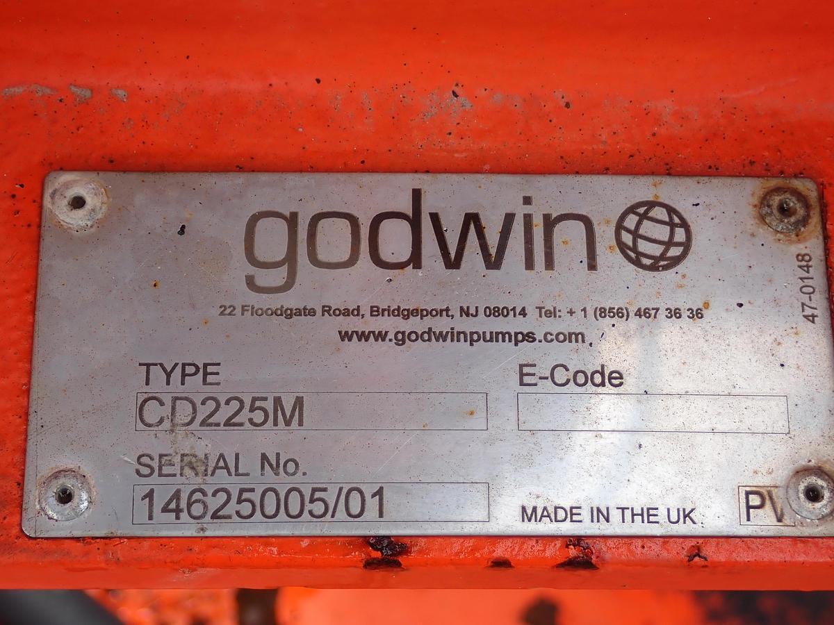 Used 2014 Godwin CD225M 8" Water Pump