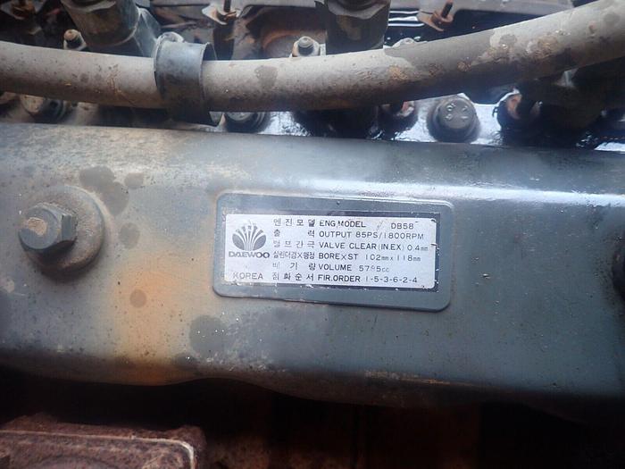 Used Daewoo DB58 Diesel Engine RUNNING TAKEOUT! VIDEO! DB-58 Forklift