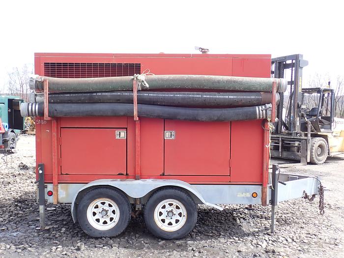 Used 2008 Pioneer SC66S14L1 Super 6" Water Pump ENCLOSED