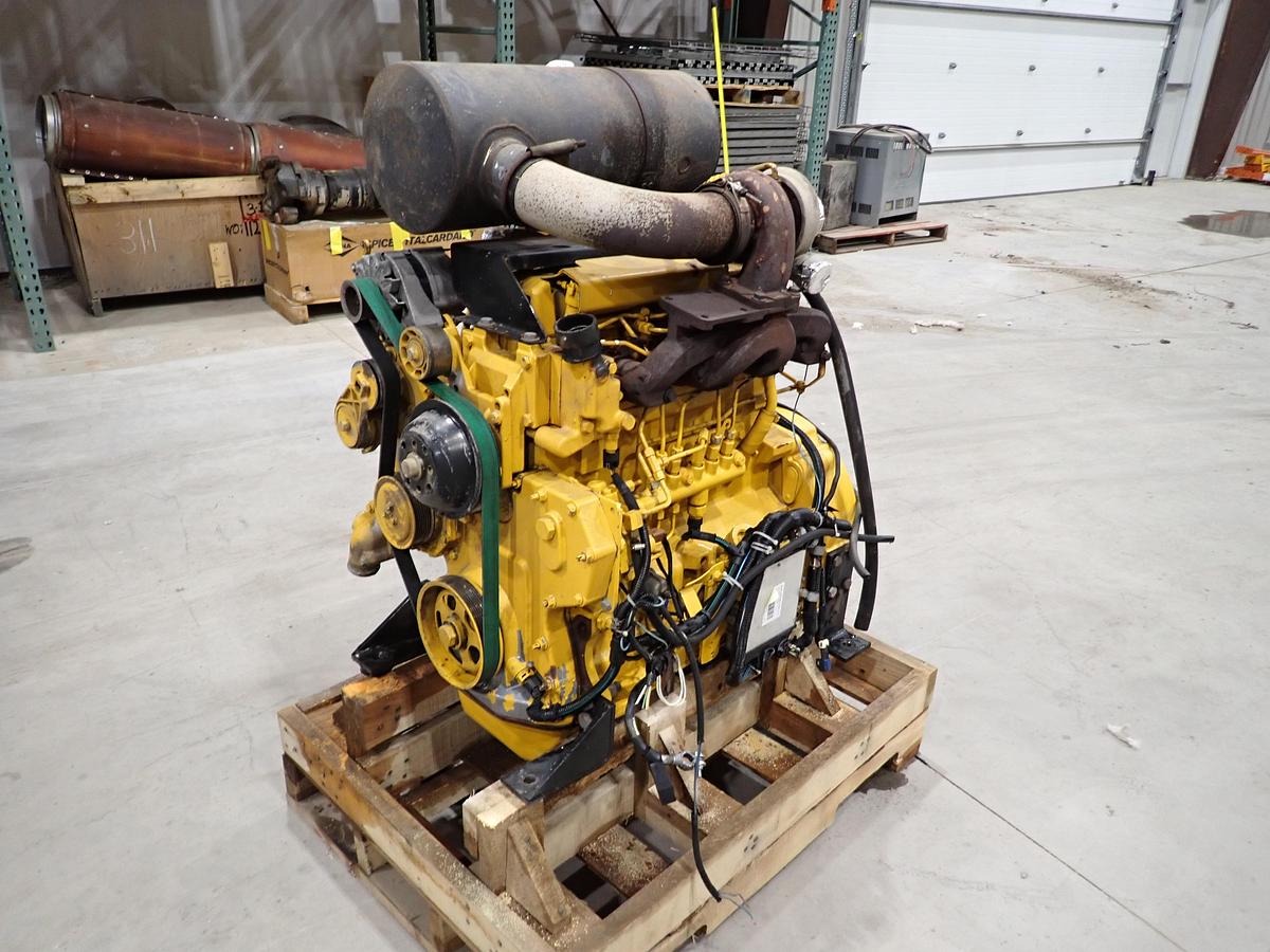 Used 2008 John Deere 4045HF285 Diesel Engine LOW HOURS