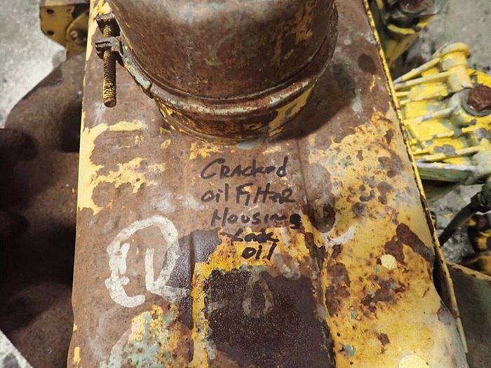 Used Detroit Diesel 3-53T Turbo Engine VIDEO! BYPASS BLOWER Silver 353 3-53 GM