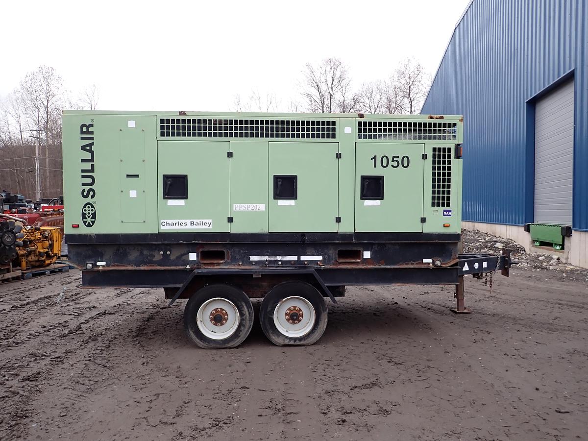Used 2015 Sullair 1050C AF 1050 CFM Air Compressor 
