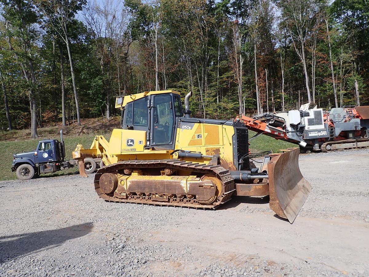 Used 2012 John Deere 850K LT Crawler Dozer REAR RIPPER