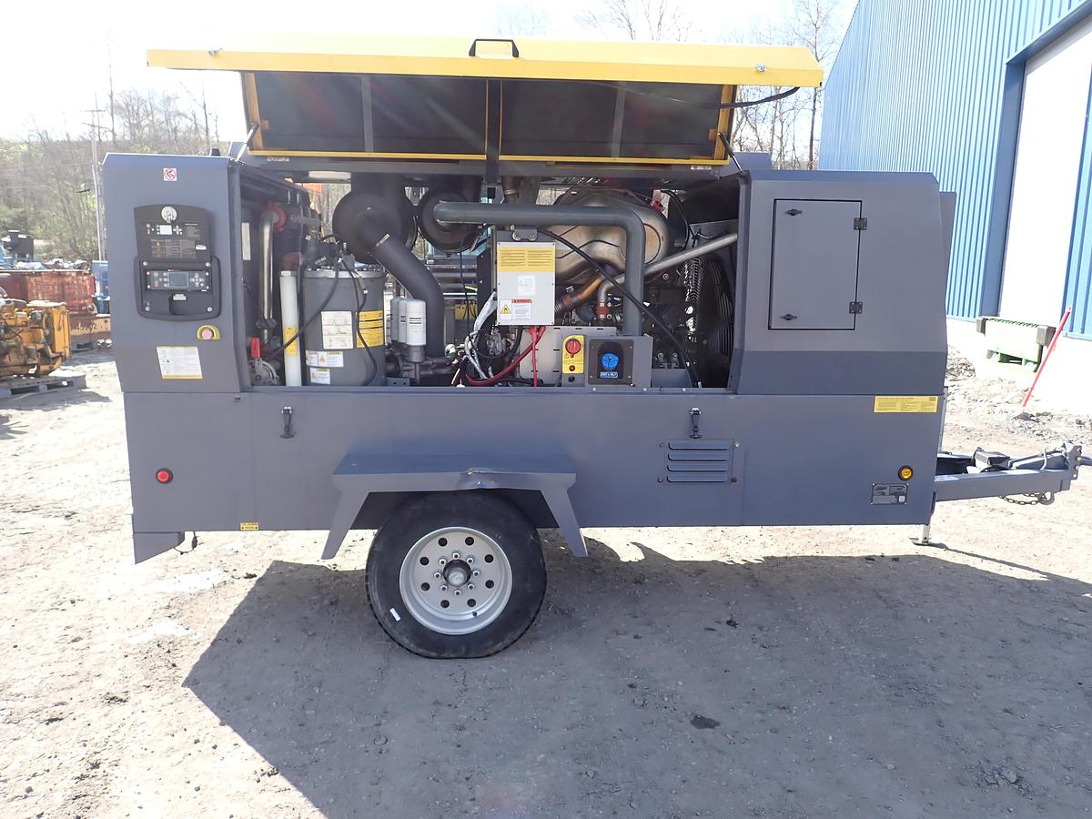 Used 2020 Atlas Copco XAS950 PD8 950 CFM Air Compressor 598 HOURS!!
