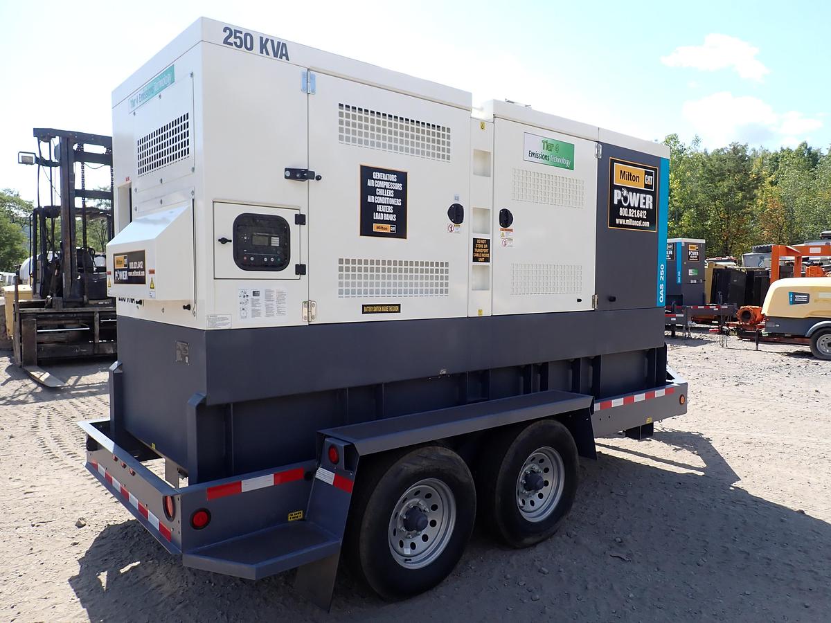 2024 Atlas Copco QAS250 UNUSED 200 KW Generator MANUFACTURER WARRANTY!