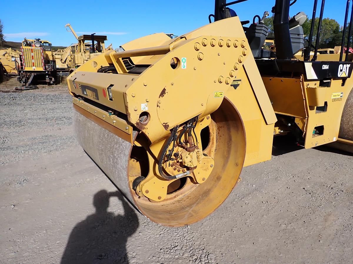 Used 2015 CAT CB64 Double Drum Roller