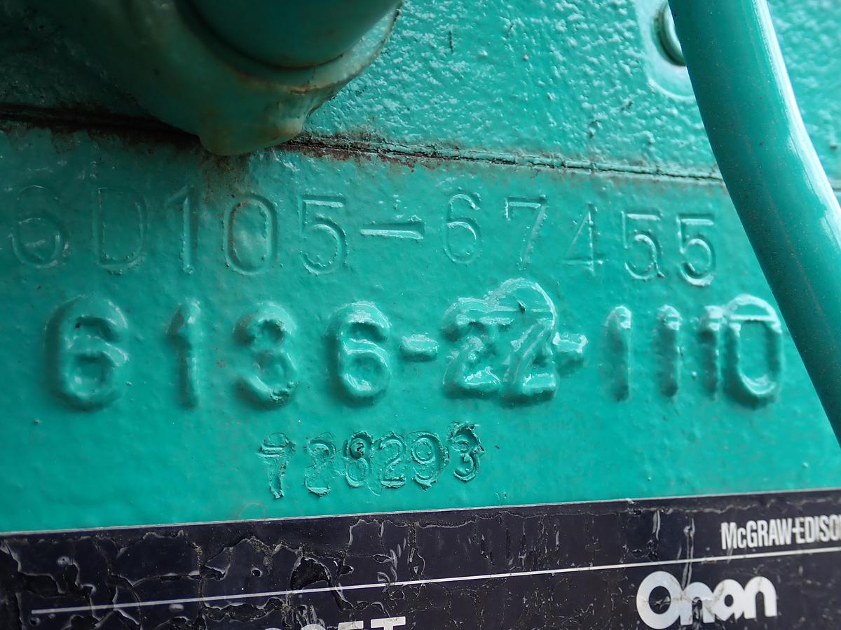 Used Komatsu S6D105-1 Turbo Diesel Engine 1345 HOURS!