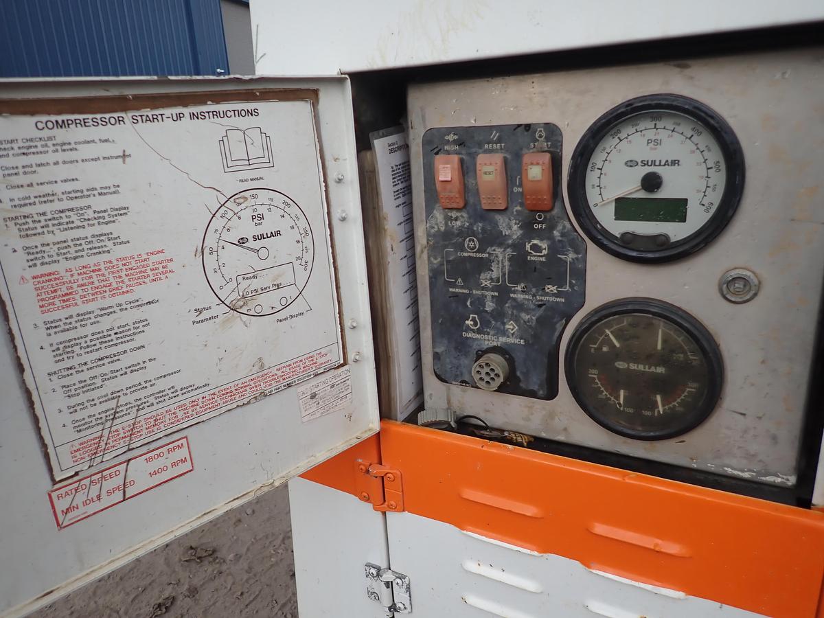 Used 2007 Sullair 1150XH 350 PSI Air Compressor