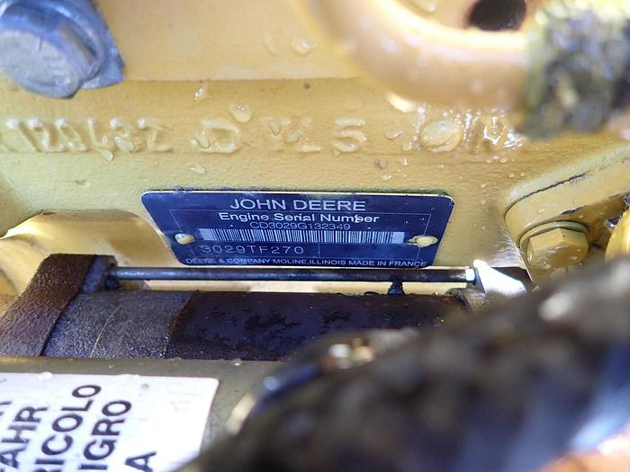 Used John Deere 3029TF270 Turbo Diesel Engine LOW HOURS!! 3029T 250 Skidsteer