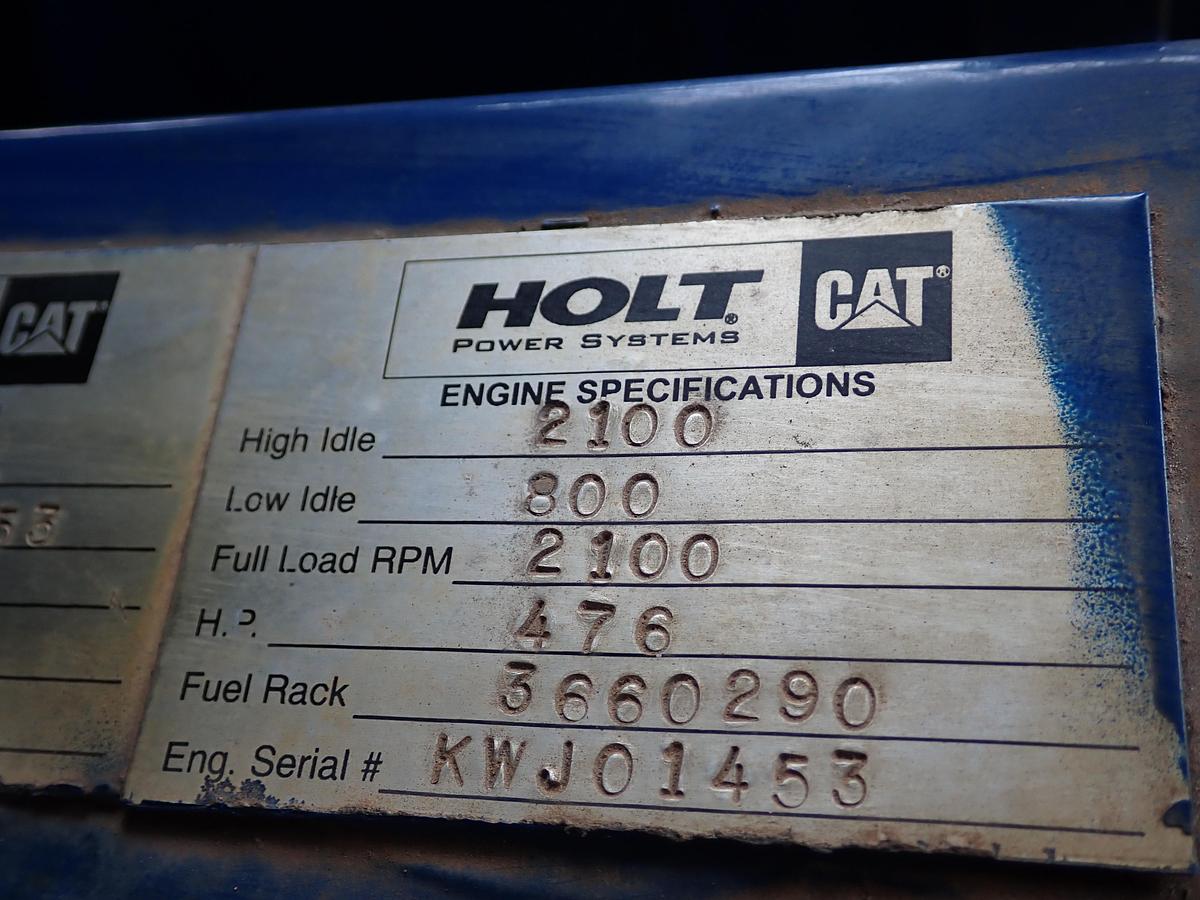 Used 2012 CAT C13 Diesel Engine POWER UNIT AR # 366-0290