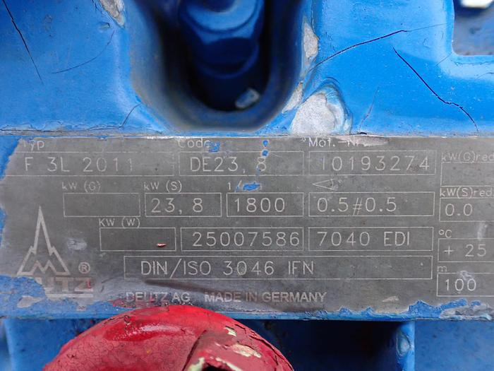 Used DEUTZ F3L2011