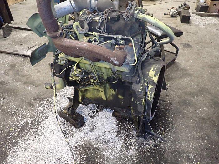 Used John Deere 3179DF Diesel Engine STRONG RUNNER! VIDEO!  3179 Tractor Compressor