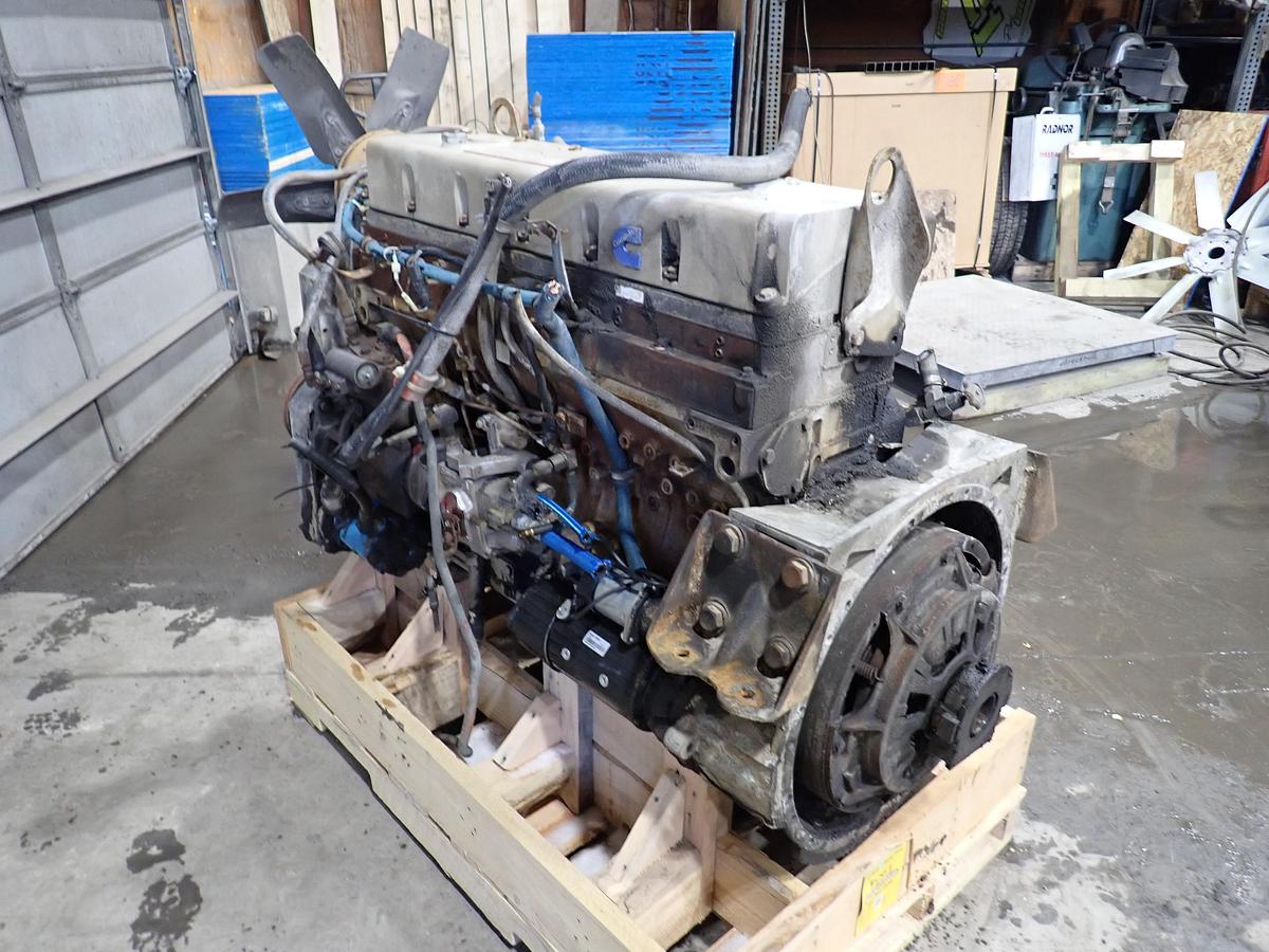 Used 1989 Cummins LTA10 Diesel Engine 27K MILES!
