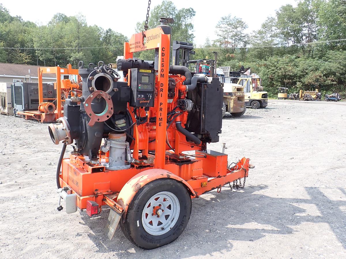 Used 2015 Godwin CD150M STAINLESS 6" Water Pump LOW HOURS!