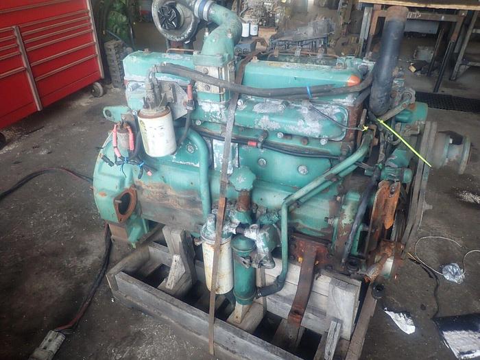 Used Volvo TD61G Turbo Diesel Engine RUNS EXC! Michigan L90 Loader TD61