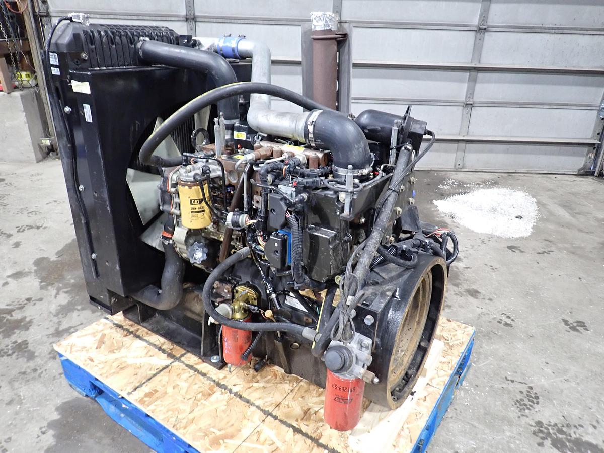 Used 2011 Perkins 1104D-E44TA Diesel Engine NJ38673