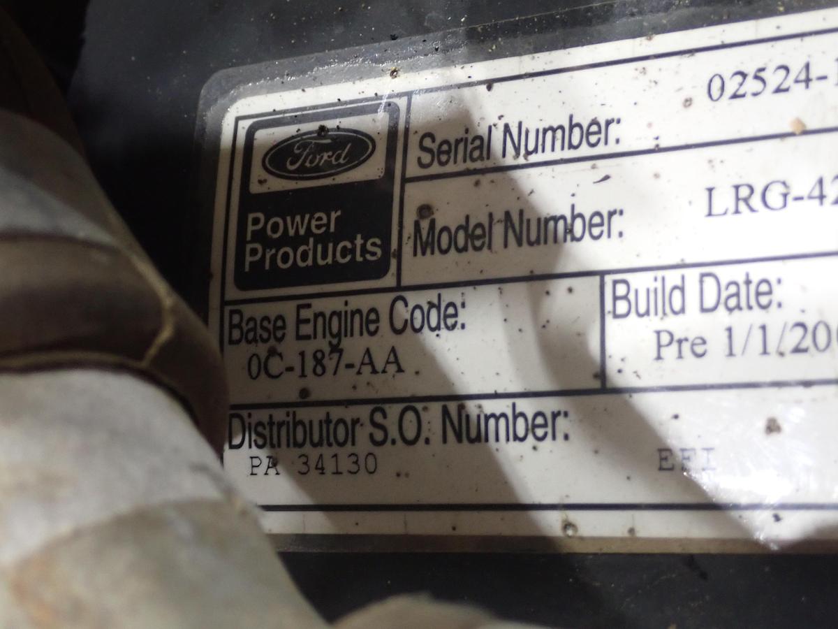 Used 2001 Ford LRG425 Dual Fuel Engine