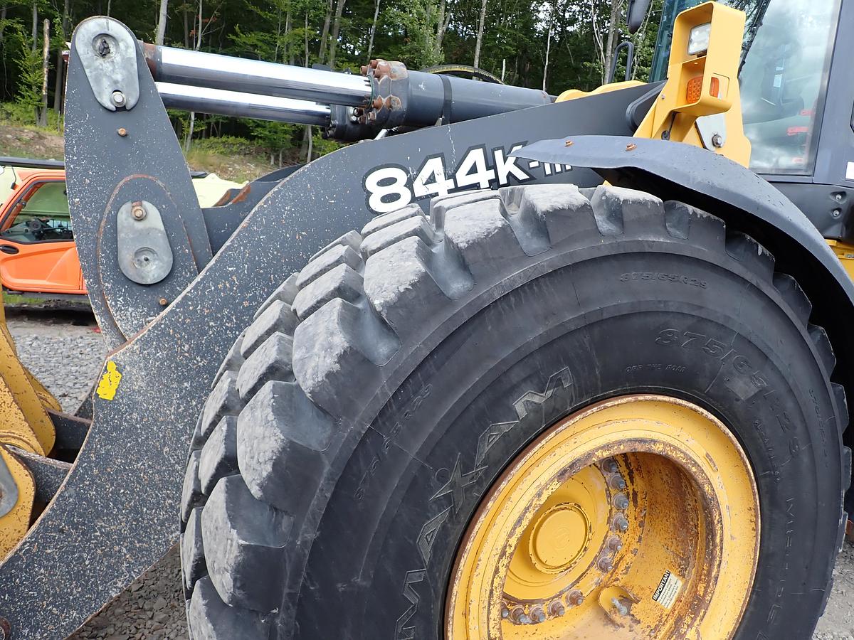 Used 2017 John Deere 844K III Wheel Loader AGGREGATE HANDLER