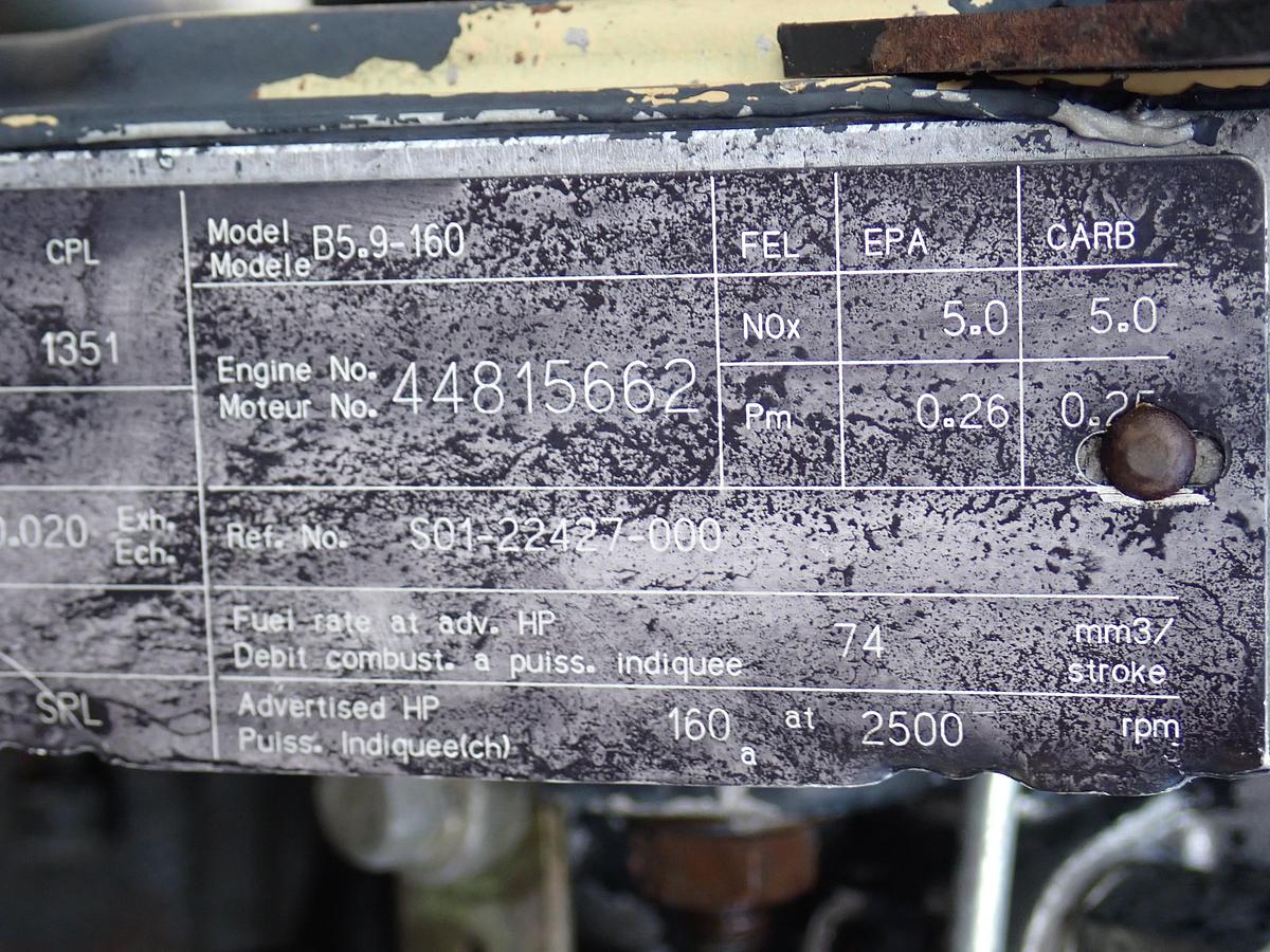 Used 1993 Cummins B5.9-160 Turbo Diesel Truck Engine CPL 1351