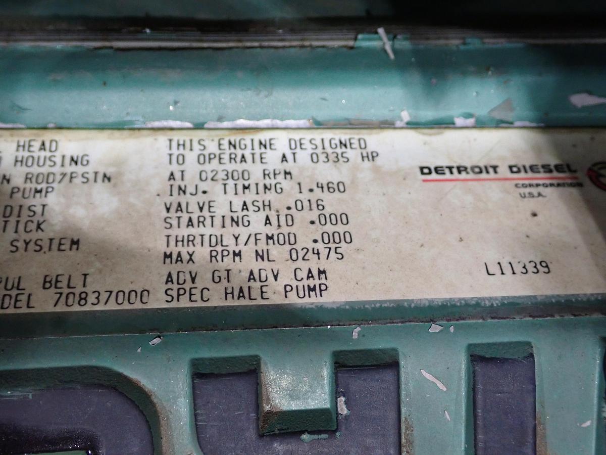 Detroit Diesel 8V71 Engine UNUSED! 7083-7000