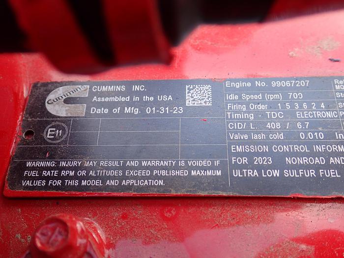 2023 Cummins QSB7-G9