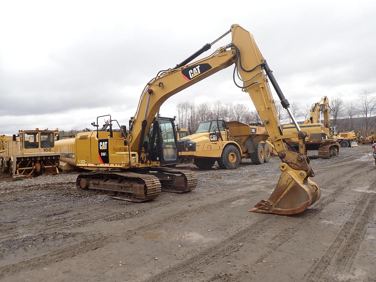 Used 2016 CAT 316FL Hydraulic Excavator