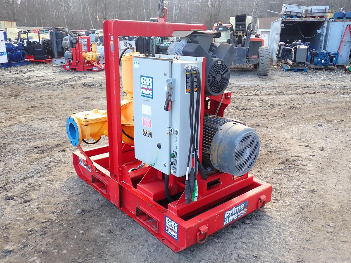 Used 2012 Gorman Rupp PA6C60 6" Water Pump ELECTRIC