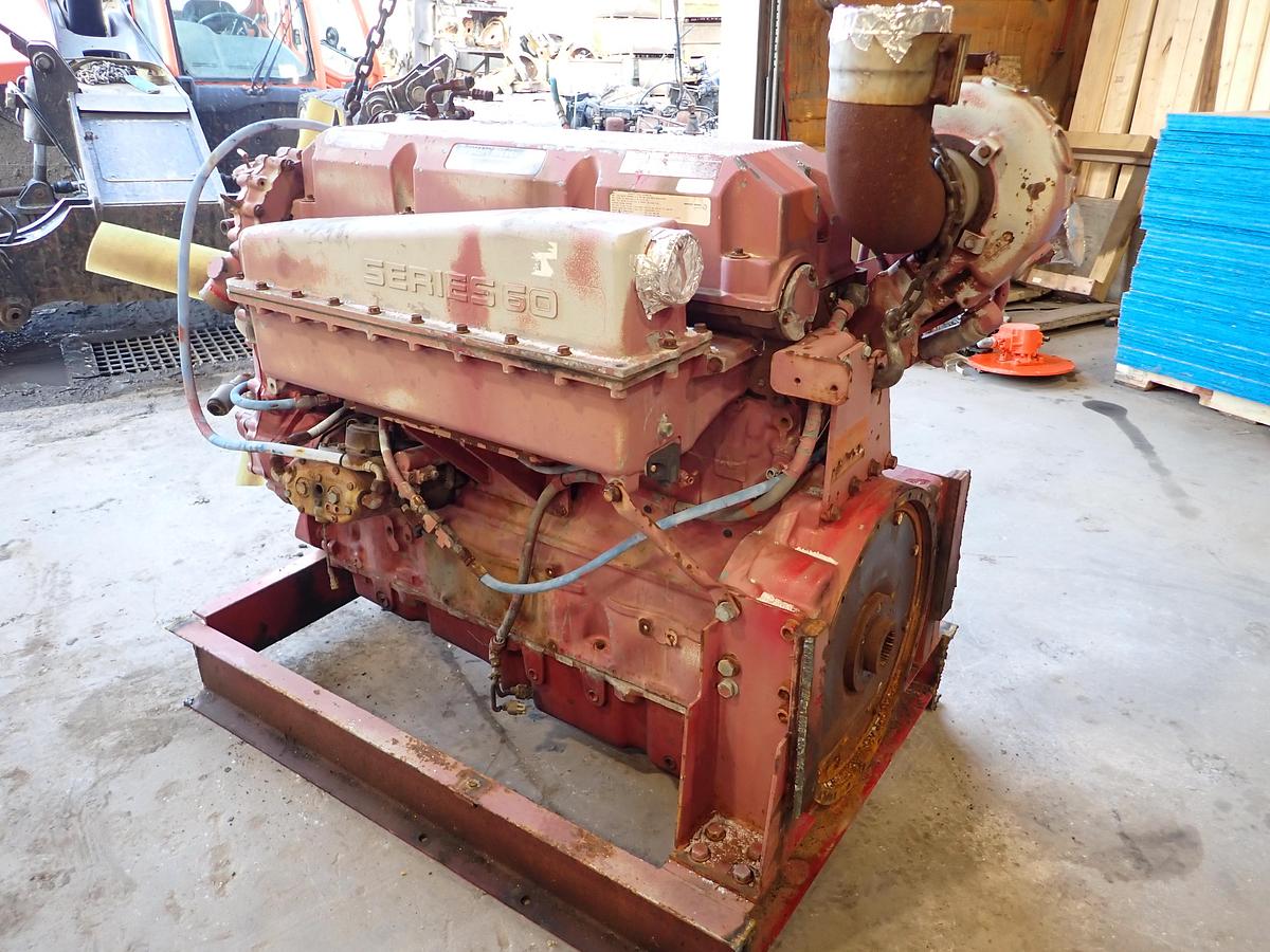 Used 2004 Detroit Diesel 14 Liter Marine Engine CORE