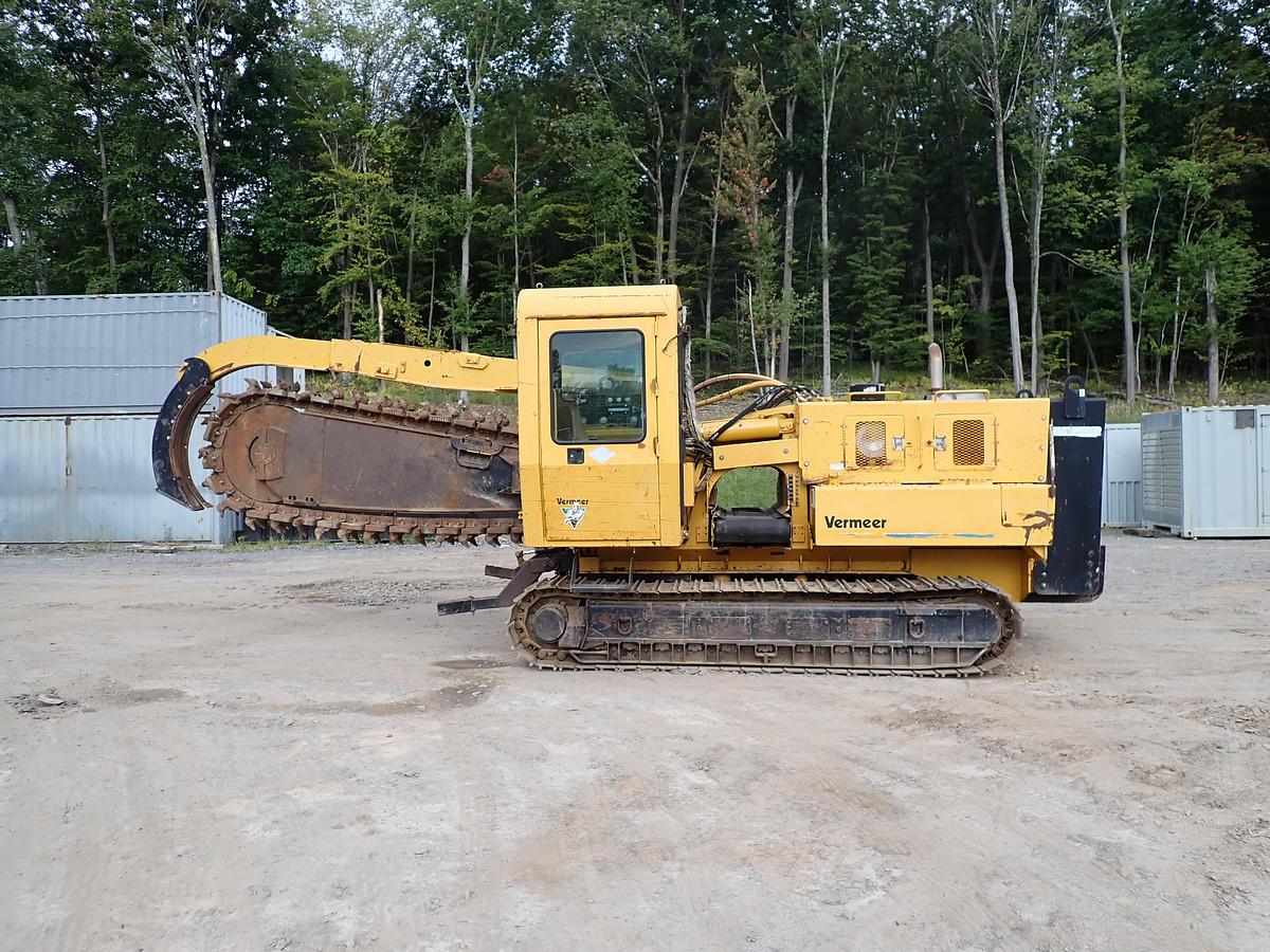Used 2000 Vermeer T655 Commander Crawler Trencher
